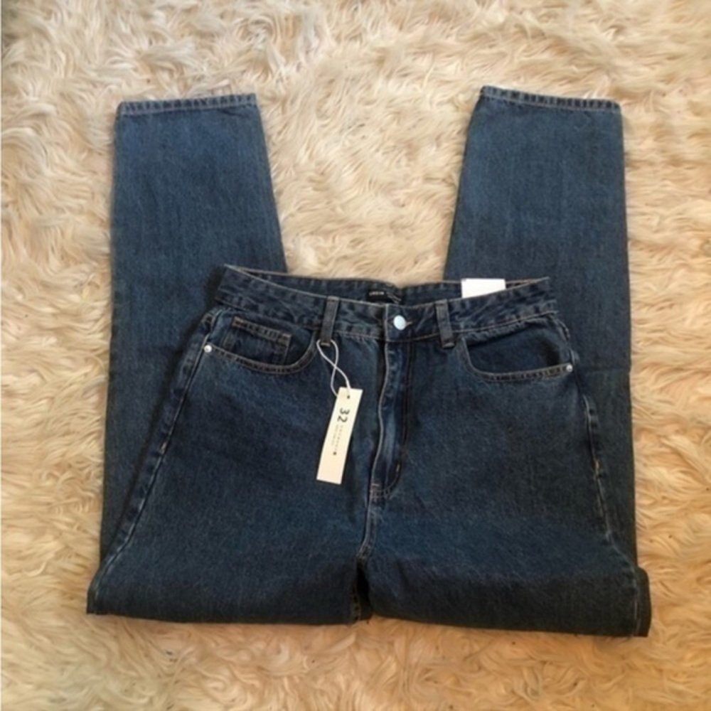 NWT Shein Straight Leg Blue Jeans
